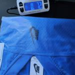 Nike Lab Top Womens L Collection Tee Hyper Cobalt Blue Crop Top V Neck Pullover Photo 13