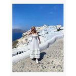 Slate + Willow  Eyelet White Midi Dress Photo 10