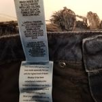 Good American {0/25}  High-Rise Denim Mini Skirt Frayed Hem Photo 8