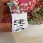 Ruby Rd. Pink and Green Floral Gold Zipper Jacket Size 10P Photo 3