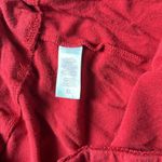 Oscar de la Renta Peplum Pajama Set Red XL Photo 8