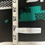 Ming Wang  Black and Green Knit Cardigan Photo 9