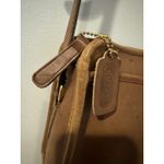 Coach Vintage  NYC New York‎ Legacy British Tan Leather Shoulder Bag Purse USA Photo 3