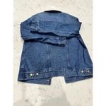 Draper James  Shearling Denim Jacket In Dark Wash Size XS NWT Retail $150 Photo 4