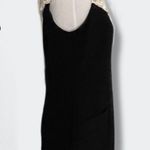Rosette 𝅺TAYLOR Black Dress with Contrast  neckline Photo 2