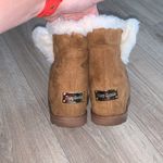 Juicy Couture Firecracker Cognac Brown Faux Fur Plush Winter Boots Women 9M Photo 3
