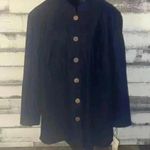 Liz Claiborne NWT Vintage Elisabeth Company Black Silk 2 piece Outfit size 22 Photo 1