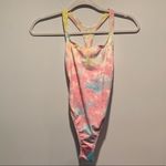 Solid & Striped RE/DONE x  Venice Swim Suit Tie Dye Cotton Candy Cloud One Piece Photo 3