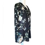 A pea in the pod  Floral Maternity Blouse Black Cream Whimsigoth Womens Medium Photo 5