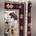 Hint of Mint  Bohemian Denim Patchwork Shirt Photo 3