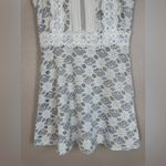 Endless Rose  Lt Blue White Lace Paris Peaches Mini Dress size Large $150 Photo 4