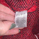 Adrienne Vittadini Womens 2X Red Black Polka Dot Jolly Christmas Sweater Photo 8