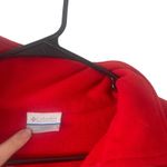 Columbia Women's Size Medium Red Full Zip Fleece Sweater Photo 4