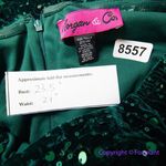 New! MORGAN & CO Green‎ Sequined Hi Photo 11