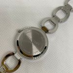 Ellen Tracy women watch silver tone rhinestones 28mm round up to 7.5” running Photo 6