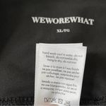 We Wore What New Lace Up Biker Short Black Size XL Photo 15