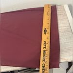 Halara Flex DayStretch High Waisted Work Flare Pants Zip Pockets Burgundy NWT 2X Photo 4