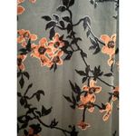 Modcloth Dramatic Depths Velvet Dress cherry blossom print size medium Photo 9