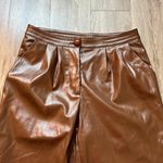 Princess Polly Faux Leather Love Club Pants Brown Size 10 Photo 3