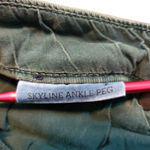 Paige Jeans Size 28 Skyline Ankle Peg Skinny Jeans Stretch Faded Green Fading Photo 5