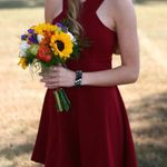 Lulus  Burgundy Homecoming Dress Photo 0