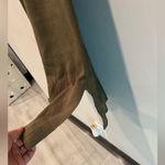 T Tahari  Olive Green Maxi Dress with Buckle Accents Photo 2