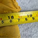 Andree by Unit Women’s  Mustard Ruffle Sleeve Dress Size Small Photo 8