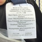 J.Crew NWT  Scalloped One Piece Swimsuit Black White Colorblock Sz L CI109 Photo 8