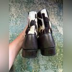 Vintage Larry Mahan pony hair brown leather ankle lace Photo 5