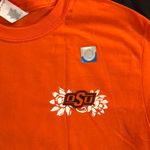 NCAA OSU “go pokes” Orange scripture shirt. Size S  Photo 3
