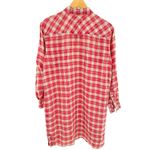 Current/Elliott New Current Elliott Linen Cotton Blend Levee Western Plaid Shirt Dress Size 0 Photo 1