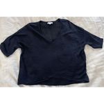 Witchery T Shirt | Oversized Black Short Sleeves Photo 8