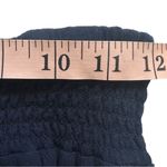 Vera Bradley Navy Blue Wide Leg Capri Boho Lightweight Lace Trim Pants Small Photo 3