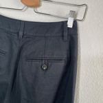 Madewell Womens Black Linen Blend Harlow Wide-Leg Pants Size 0 Photo 3