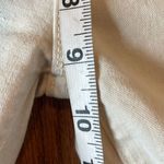 Mother the looker ankle fray white with pink stripe jeans 26 Photo 6