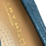 Wirth Original Womens Leather Moccasins Silver Horsebit Photo 4