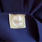 Alythea  V Neck Elegant Blue Sleeveless Dress S Photo 2