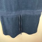 BCBGMAXAZRIA XL Womens Black Terry Cloth Oversized Cover Up Swim Beach Travel Photo 4