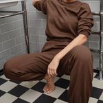 SheIn Brown Pocket Joggers Photo 0