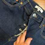 RE/DONE Premium denim with  90s High Rise Loose Dark Wash High Rise Straight Leg Jeans  Photo 4