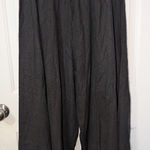 Bird Of Paradise 8 Gore Silk Pants Women's Large Black/Charcoal Black Photo 0