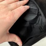 Relic  Black Faux Leather Crossbody Handbag Purse Silver Zipper Pockets Photo 4