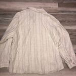 Studio Works  Woman 100% Linen, flowy button down Photo 3