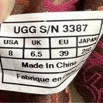 UGG  Lo Pro Brown Suede Button Foldover Boots with Logo Cuff 8 Photo 5