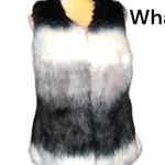 Say What? Say what? Brand super nice faux fur tri color vest! New Photo 4