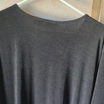 Liz Baker  Elegant Black Blouse xl Photo 7