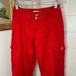 I am gia I.AM.GIA Ryder Cargo Drawstring Ruched Leg Red XXS Photo 6