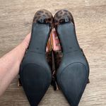 Marc Fisher  Leopard Patent Slingback Pumps Kitten Heel size 9 NWOT Photo 3