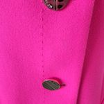 Ted Baker Bright Pink Bracti Peplum Jacket Coat Size 3 US 8 Wool Fuchsia Photo 7