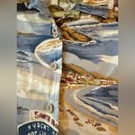 Liz Claiborne LizWear Shirt Top Vintage 90s Coastal California Santa Monica Pier Photo 7